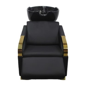 Fauteuil de lavage de cheveux en céramique avec bac de lavage intégré pour salons de coiffure, instituts de beauté et spas - Product Image 4