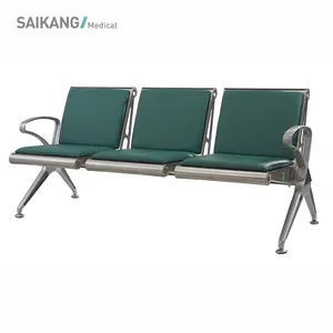 SKE010-1 Stainless Steel Airport Waiting Chair Supplier