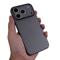 Funda Ultrafina de PP para Teléfono 17 Pro, Protección Precisa para la Cámara, Antihuellas, Antigolpes, Protección de 360°, Protección de Lente, Acabado Mate