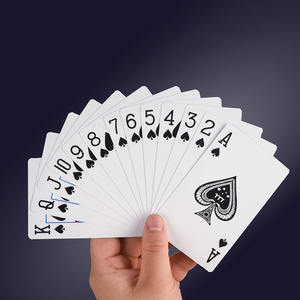 Cartes de poker Guandan de bonne qualité, en plastique épais, imperméables, lavables, jeu de cartes en PVC - Product Image 5