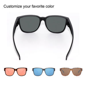 نظارات شمسية عالية الجودة من مادة TR90 بتصميم كلاسيكي بنقشة الفهد، عدسات مستقطبة TAC مع حماية من الأشعة فوق البنفسجية UV400، خفيفة الوزن، مع إمكانية وضع شعار مخصص، تصميم نسائي - Product Image 4