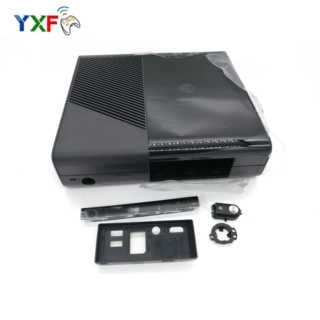 For 360 Slim Replacement Console Shell Black ABS Plastic 100% Tested