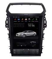 Radio Tesla con Pantalla Vertical de 12.1 Pulgadas, Reproductor de DVD Android para Automóvil, para Ford Explorer 2013 2014 2015 2016, Navegación GPS para Automóvil, Video para Automóvil