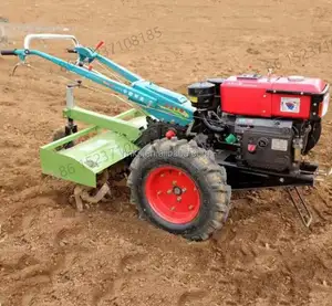 7-32 HP Mini Cultivator kemudi daya Weeder Tiller multifungsi Mini berjalan traktor mesin Tillage mikro