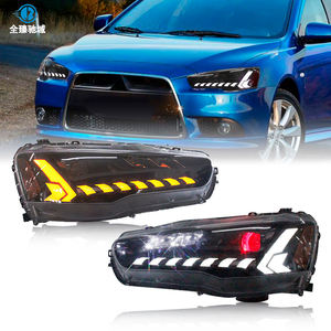 2008-2018 для Mitsubishi <span class=keywords><strong>Lancer</strong></span> EX Модифицированная светодиодная Автомобильная фара в сборе, стиль дьявольского глаза, с поворотным сигналом - Product Image 5