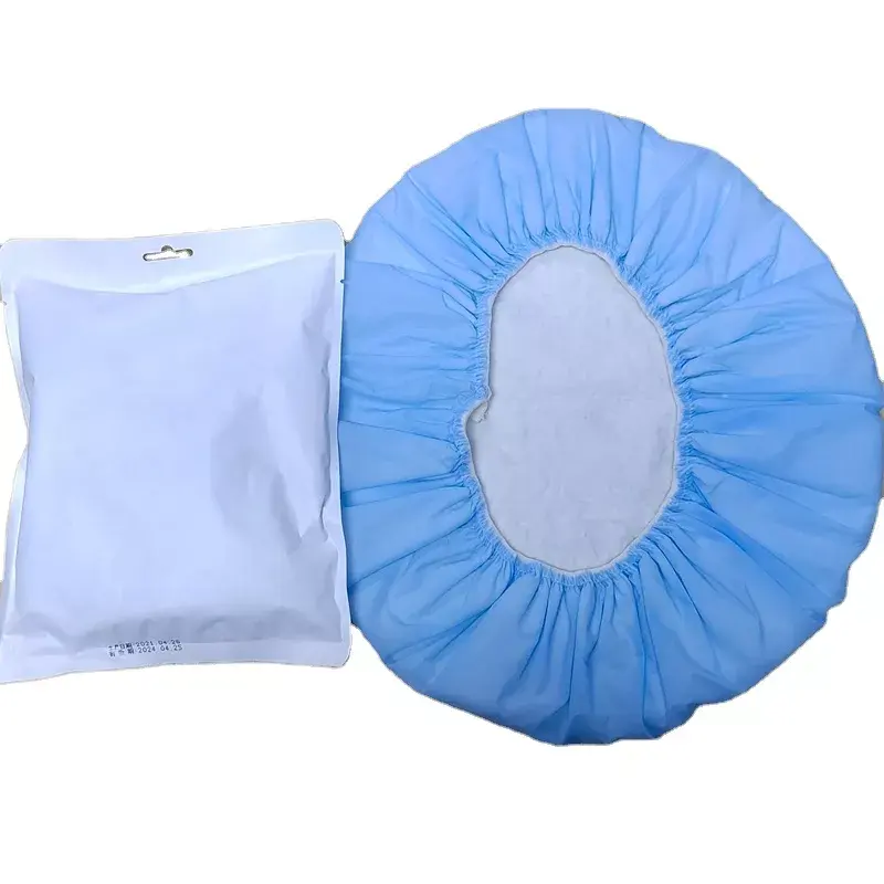 Jetable au micro-ondes sans latex shampooing sans rinçage bonnet de douche imperméable avec serviette