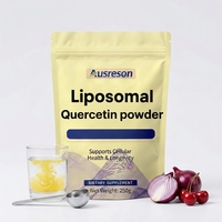 Ausreson Quercétine Liposomale Extrait de Sophora Japonica en Poudre Complément Naturel d'Usine 50% Poudre de Quercétine Liposomale