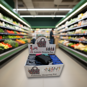 Foldable Shopping Bag Reusable Compact Carryall For Grocery And Everyday Use - Product Image 2