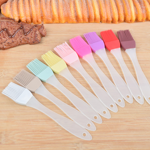 6.5in PP Handle Silicone Pastry <b>Basting</b> <b>Brush</b> <b>for</b> BBQ Kitchen Baking Oil Butter Sauce Marinades Cooking Oil <b>Brush</b> - Product Image 2