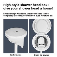 Yacht, bateau rapide, mini-douche, dispositif de douche économe en eau et à pression accrue, modification marine, accessoires d'extérieur, pomme de douche ABS