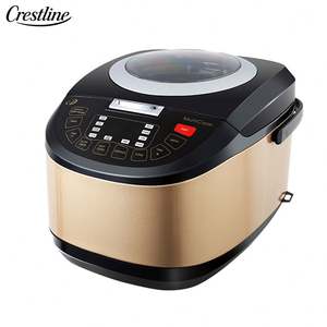 <span class=keywords><strong>Olla</strong></span> Eléctrica Multifuncional Comercial de 5L, <span class=keywords><strong>Olla</strong></span> Arrocera Portátil de Acero Inoxidable con Taza Medidora Inteligente para Hoteles - Product Image 3