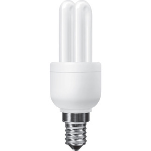 หลอด E14ซูเปอร์มินิ2U 5W 4000K 264lm สีขาว-ที่มีประเภทฐาน E27 - Product Image 1