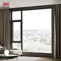 Ventanas Abatibles de Aluminio con Aislamiento Térmico, Apertura Exterior, Doble Acristalamiento, Directo de Fábrica