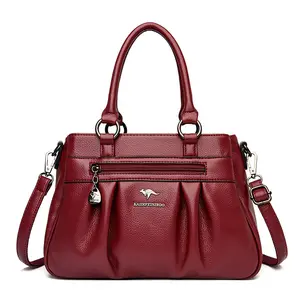 New Arrival Brand Designer Handbags Wholesale Pu Leather Zipper High Quality Custom Tote Bag Manufacturers Casual Shoulder Bag