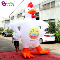 Ballon gonflable personnalisé en forme de coq, mascotte de poulet gonflable géante pour la promotion publicitaire