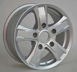 Rueda de Aleación de 15/16 Pulgadas, 5 Radios, 4X4, Todoterreno, 5X139.7, ET <span class=keywords><strong>40</strong></span>, CB 98.5, para Chevrolet Niva, Daihatsu Feroza, <span class=keywords><strong>Rocky</strong></span>, Rugger, Dodge B150 - Product Image 1