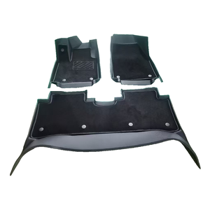 Nouvelle Conception 2026 – Tapis de Sol de Voiture 3D en TPE Durable, Épaisseur 3,5 mm, 3 Pièces (Avant & Arrière) pour BYD Yuan Plus 2023/2025 - Product Image 1