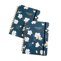 Agenda personnalisé 2026 : Planificateur budgétaire mensuel et hebdomadaire avec élastique, carnet de notes professionnel imprimé pour femmes et jeunes femmes actives