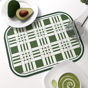 2025 New Arrival PVC Digital Print <strong>Wipeable</strong> Reusable Waterproof <strong>Placemats</strong> for Decoration Tables - Product Image 4