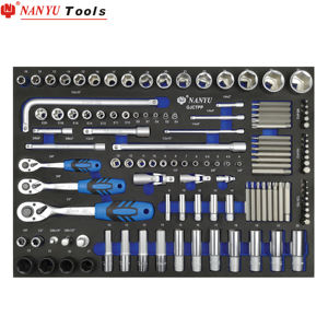 NY-G J C T P P 119 Stück 1/2 3/8 1/<span class=keywords><strong>4</strong></span> IN DRIVER Master Steckschlüssel-<span class=keywords><strong>Set</strong></span> - Product Image 1