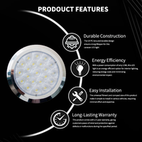 Lampes dôme LED modernes 10-30V pour caravanes camping-cars camions bus décoration intérieure plafonnier intérieur pour bus camion remorque