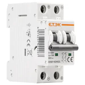 ETEK EKM1-63HDC 6KA 2P 32A C Curve Miniature Circuit Breaker