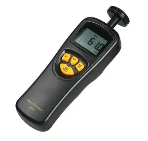 Tacómetro Digital LCD de contacto de mano AR925, velocímetro, medidor de tacómetro, amplio rango de medición, 0,5 ~ 19999 RPM, nuevo