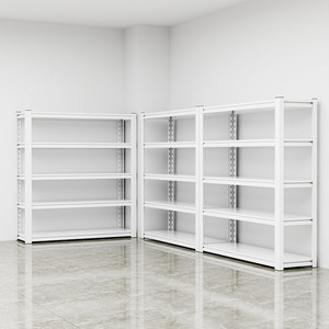 Scaffalatura Metallica Economica Senza Bulloni, Espositore Domestico Certificato CE, Scaffale a 5 Ripiani in Metallo, Scaffalatura in Acciaio per <span class=keywords><strong>Balcone</strong></span> - Product Image 1