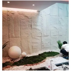Artificial & faux rock face PU light weight polyurethane wall stone panel