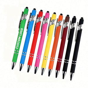 Bolígrafo Promocional de Aluminio Azul con Tinta Negra para Empresas, Personalizable con Logotipo para Escuelas y Restaurantes, Regalos Promocionales - Product Image 1