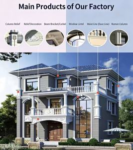 <span class=keywords><strong>Moulure</strong></span> murale décorative légère et durable en polystyrène expansé (EPS) pour extérieur de villa, <span class=keywords><strong>moulure</strong></span> de ceinture architecturale - Product Image 5