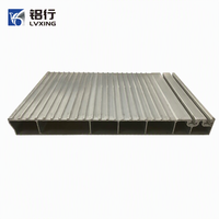 Profilé de dissipateur thermique en alliage d'aluminium série 6000 découpé CNC, étanche IP65, pour usage industriel, fourni par l'usine