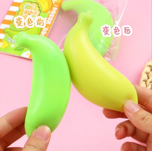 Juguete Sensorial de Plátano de 10 cm al por Mayor, Squishies que Cambian de Color para Aliviar el Estrés y la Ansiedad, para TDAH y Autismo, para Niños y Niñas - Product Image 4