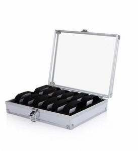 热销高品质定制新款豪华型24个展示位置便携式铝合金金属表壳 - Product Image 4