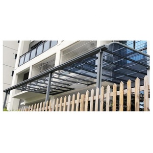 Venta caliente Blacony Patio-Apoyo pérgola cubiertas de policarbonato de aluminio garaje - Product Image 4