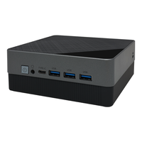 Mini PC portable Intel I3-4030U 15W à économie d'énergie, 2 HD, 3 USB 3.0, écran 4K 60Hz, Windows 11, 2 ports Ethernet RJ45 1000M