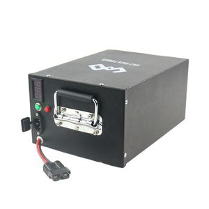 แบตเตอรี่ลิเธียมไอออนแบบชาร์จได้ 18650 ชุดแบตเตอรี่แบบพกพา DIY ขนาด 12v 24v 36v  พร้อม IC และ BMS  ตัวเรือนโลหะ  72v 5000w สำหรับมอเตอร์ฮับ - Product Image 1