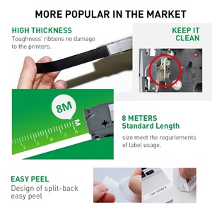 <span class=keywords><strong>Ruban</strong></span> adhésif laminé P-Touch noir sur blanc INK-POWER 12 mm compatible <span class=keywords><strong>Tze</strong></span>-<span class=keywords><strong>231</strong></span> Tze231 TZ <span class=keywords><strong>Tze</strong></span> <span class=keywords><strong>231</strong></span> Tz-<span class=keywords><strong>231</strong></span> Tz231 pour imprimante <span class=keywords><strong>Brother</strong></span> - Product Image 3