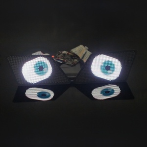 Aftermarket Sanvi New Fashion 5V or 12V Diamond Shape LED <b>Devil</b> Eyes Auto Decoration Light <b>Accessories</b> Conversion Kits - Product Image 3