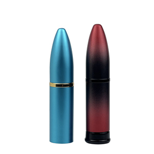 10ML Mini Size Aluminium Perfume <strong>Atomizer</strong> <strong>Bullet</strong> Pocket Metal Bottle Separately Packaged <strong>Bullet</strong> Heads Samples Travel Bottle