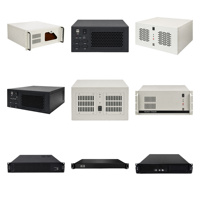 Casing Server Rakitan Logam Kustom 1U 2U 4U 19 Inci untuk PC Industri OEM