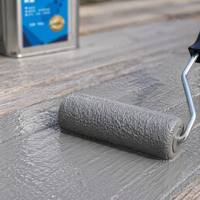Revêtement polyuréthane monocomposant résistant aux intempéries pour extérieur, application au rouleau, peinture imperméable pour la rénovation des bâtiments, terrasses et balcons