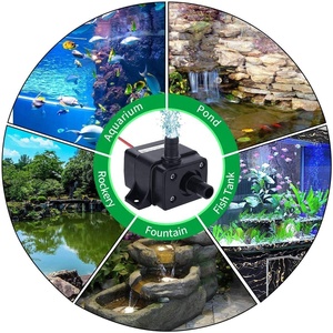 Uzun ömürlü düşük gürültü düşük maliyetli CE ROHS 4.8W 3M 240L/H 12V DC mini güneş su santrifüj pompası dalgıç sirkülasyon su pompası - Product Image 3