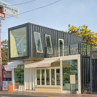 Maison Modulaire Conteneurisée Extensible de Luxe Moderne 20ft 40ft avec Cuisine et Salle de Bain