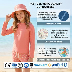 Ensemble de bain 3 pièces UPF 50+ pour garçons - Rashguard, <span class=keywords><strong>short</strong></span> de bain et chapeau de soleil - Product Image 4
