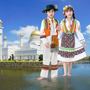 Venta al por mayor personalizado Ucrania vestido <span class=keywords><strong>trajes</strong></span> de rendimiento niños étnicos <span class=keywords><strong>trajes</strong></span> de rendimiento - Product Image 1
