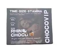 Vente en gros USA Chocolat noir dur chaud Choco Rhino Choco pour emballage Royal Vip Choco