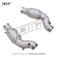 Collecteur d'échappement OEM, Downpipe et Catback pour Lamborghini Gallardo 5.0L 2004-2007, pour voiture de route, en acier SUS304