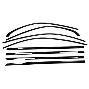 Grosir Aksesori Mobil kustom <span class=keywords><strong>Strip</strong></span> krom Trim jendela pintu baja tahan karat olahraga untuk mercedes-benz W205 c-class 2014-2021