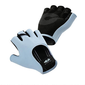 Gants de <span class=keywords><strong>fitness</strong></span> demi-doigts roses personnalisés pour femmes équipement de sport respirant pour musculation haltérophilie cyclisme entraînement salle de sport - Product Image 6